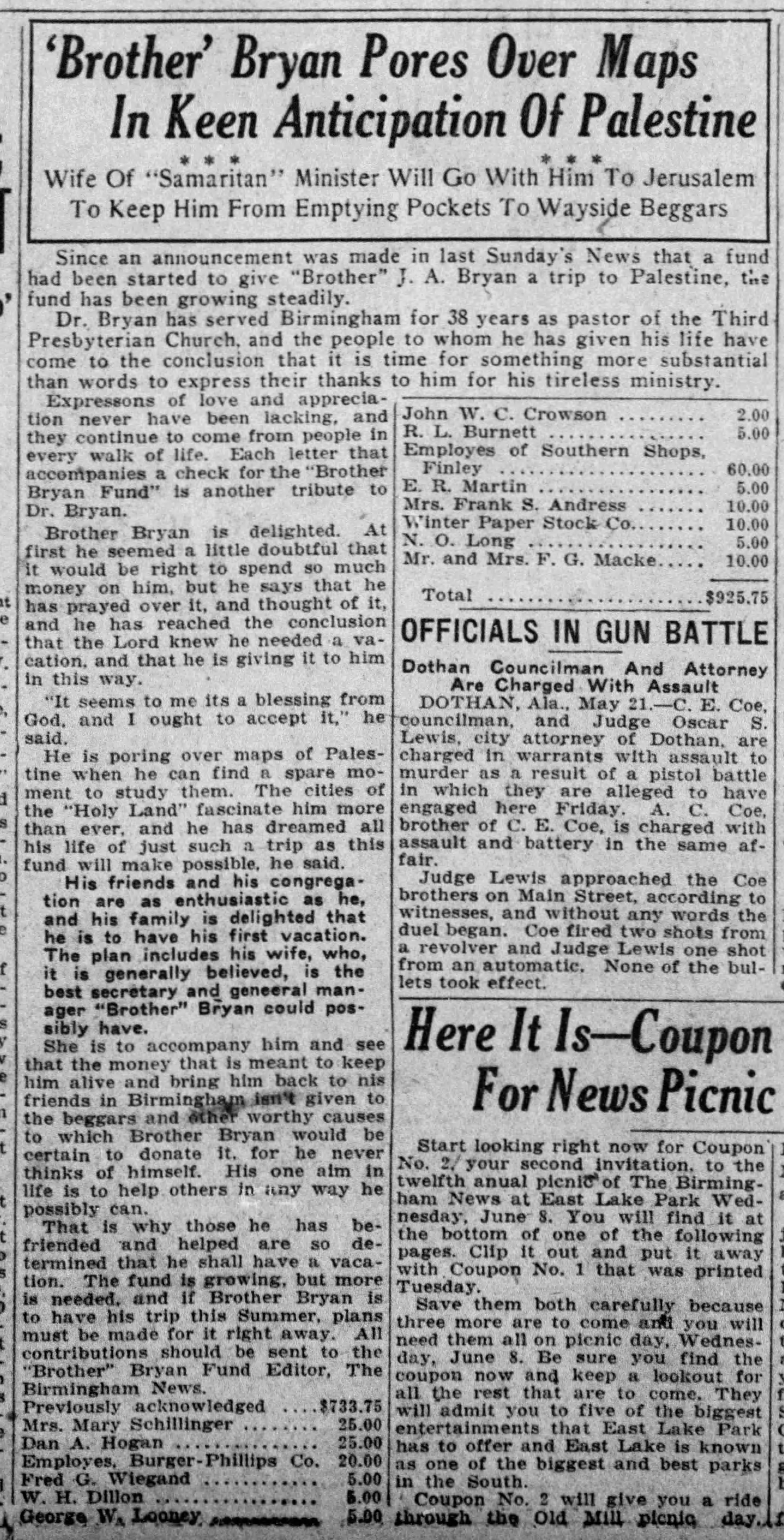 Brother Bryan Pours over Maps in Keep Anticipation of Palestine